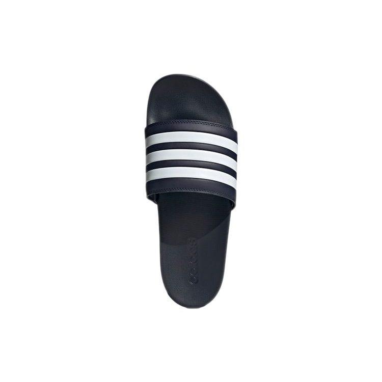 Adidas Adilette Comfort Slides Odor Resistant Slide Slippers Unisex Black White GZ5892