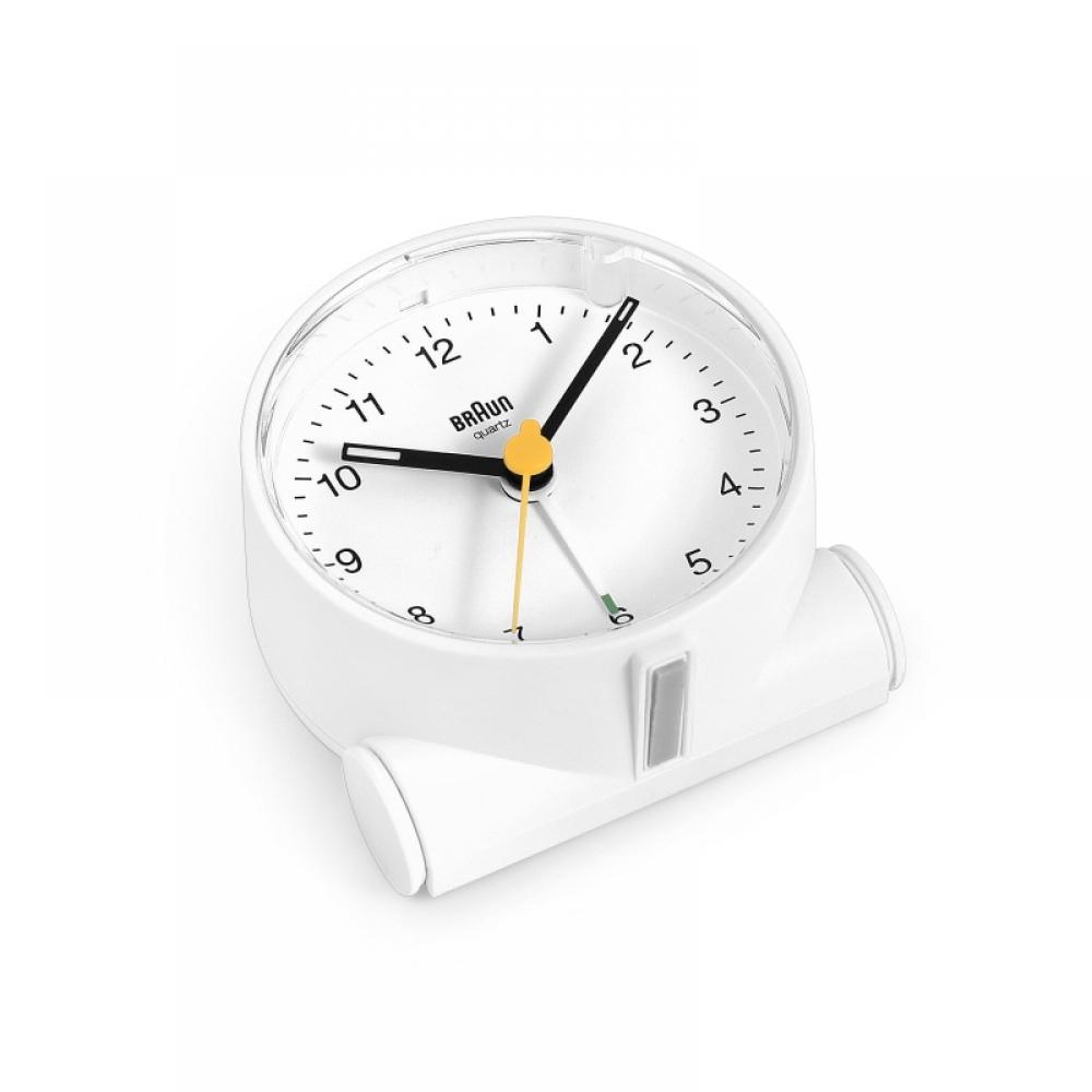 Braun Bc01w Classic Analog Lighting Crescendo Alarm Low Noise Public Desk Clock