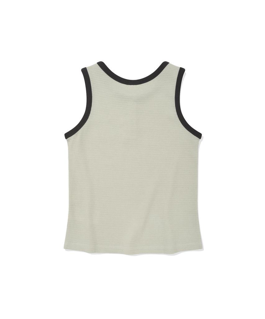 COVERNAT WOMAN Ringer Sleeveless Light Green