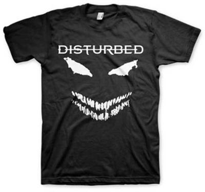 Disturbed White Face Merch Traffic Merchandise Unisex T-shirt