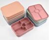 1100ml  BPA Free Microwavable Silicone Food Container Storage Heat-resistant Bento Lunch Box Colorful for Adult