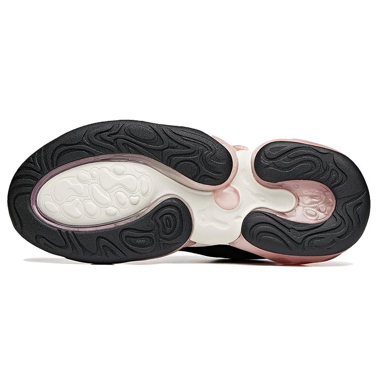 Anta Running Collection Air Cushion Low Top Running Shoes Women's Black 122015508R-2