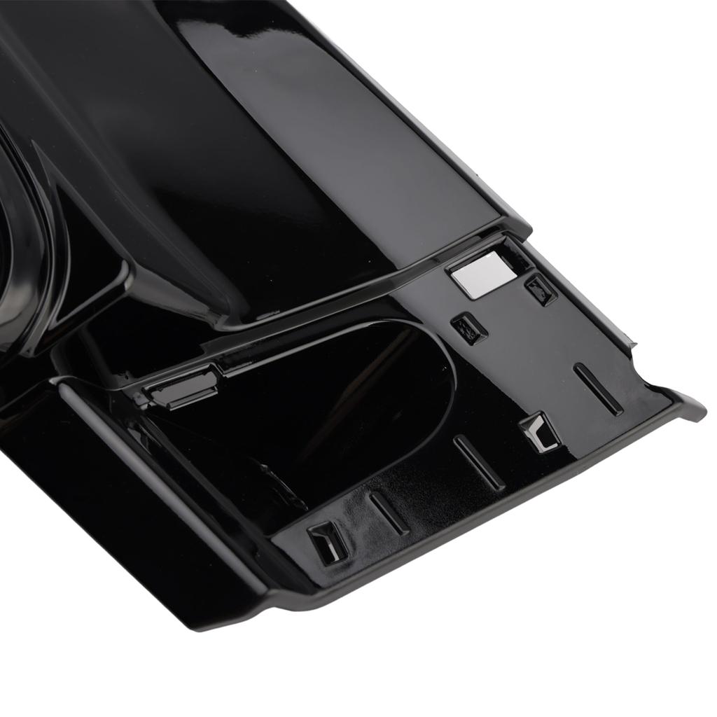 RS Style Front Honeycomb Grill Grille Fit TT TTS 2006-2014 Gloss Black