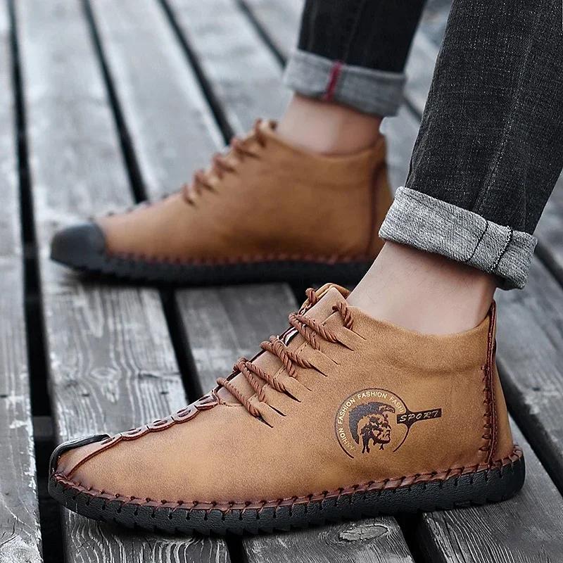 Cheap Original Men's Shoes Made of Genuine Leather Men Shoes Free Shipping Formal Shoe Men's Cowhide Footwear Natural Casual