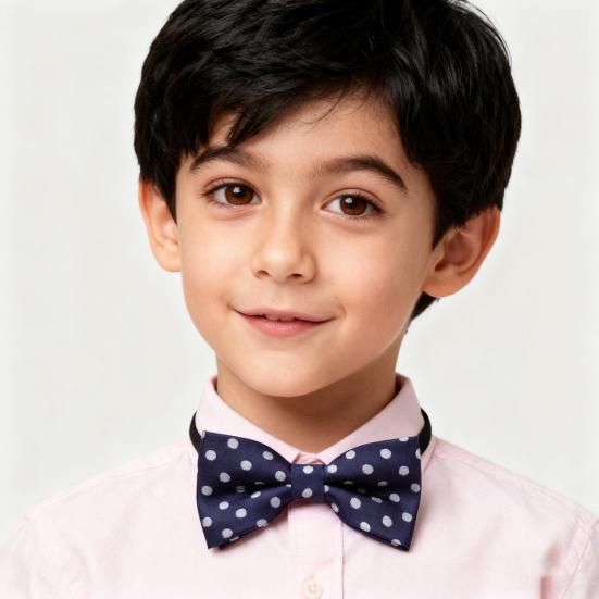 Children Bow Tie Adjustable Length Detachable Design Rich Color Printing Bow Tie Student Performances Weddings Bow Tie