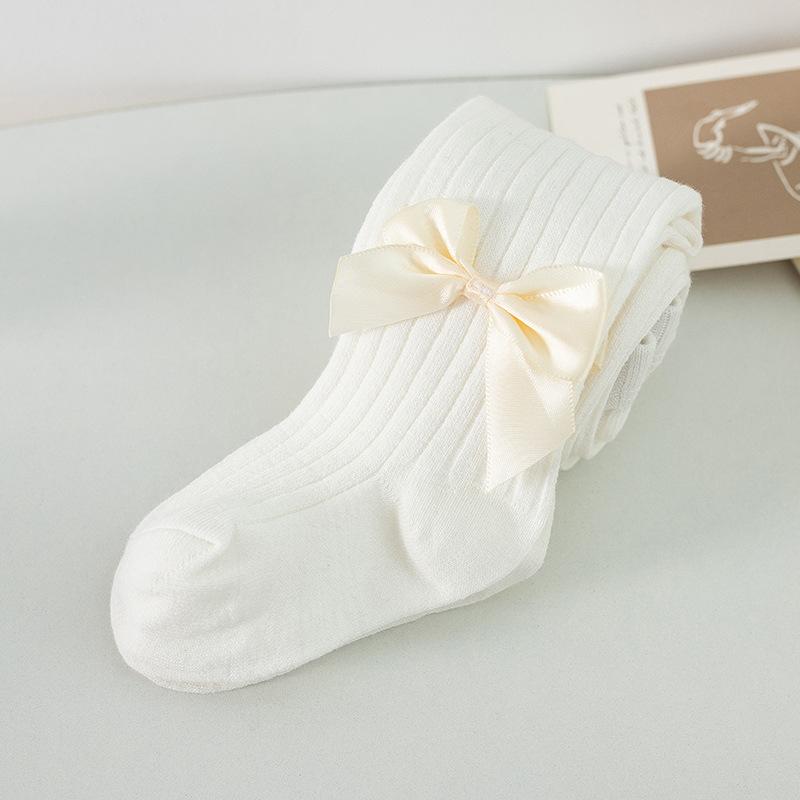 

Весенне-летние детские леггинсы, колготки с большим бантом XS