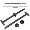 2-10PCS Nylon Cable Tie Buckle Auto Fastener Screw Replacement Clip Car Fender Trunk Engine Guard Panel Wire Management Secure