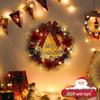 Christmas Wreath - 40/50/60cm Holiday Decorations & Ornaments for Door Hanging