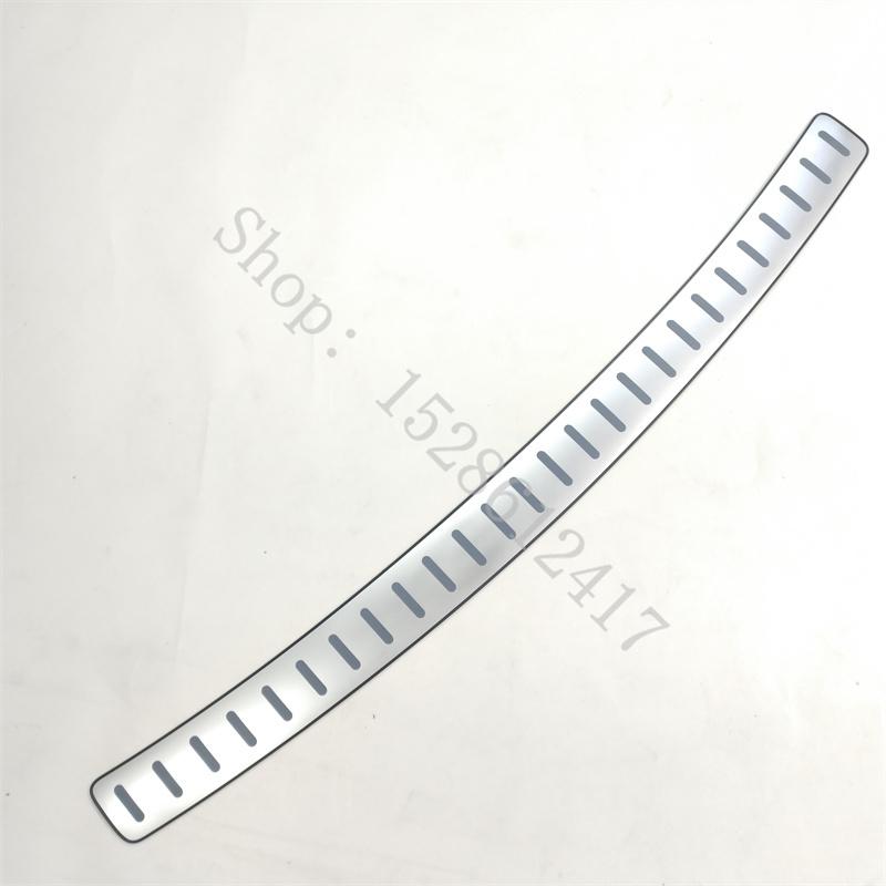 For VW/Volkswagen Sharan 2012~ Car Accessories Stainless Steel Car Door Rear Bumper Protector Sill Trunk Tread Plate Trim