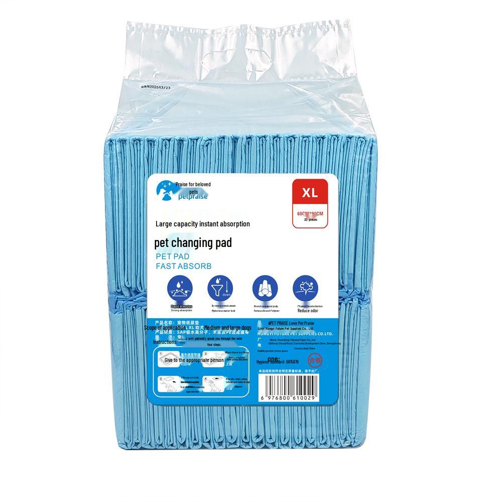 Pet Pee Pads: Disposable, Colorful, Large Quantity Diapers for Dogs