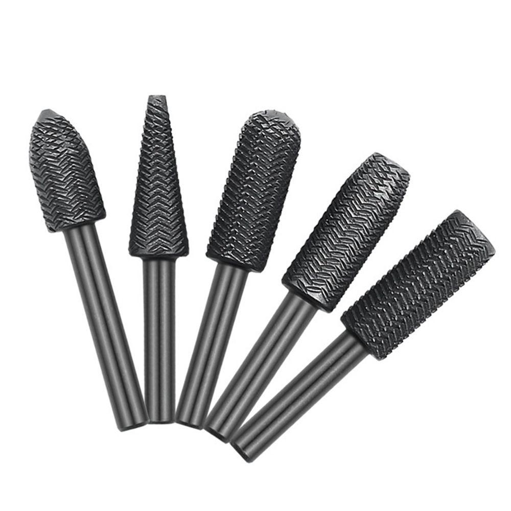 Rasp Burrs Steel Rotary Rasp File Rotary Rasp Set Steel Rotary Burr Woodworking File Sanding Head