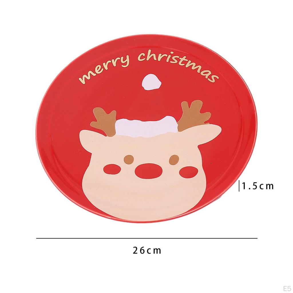 Ceramic Plates for Christmas Dinnerware And Dessert Serving