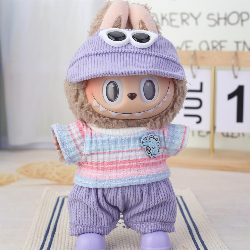 Labubu Baby Clothing Is Compatible with First, Second, and Third Generation 17cm Labubu Dolls