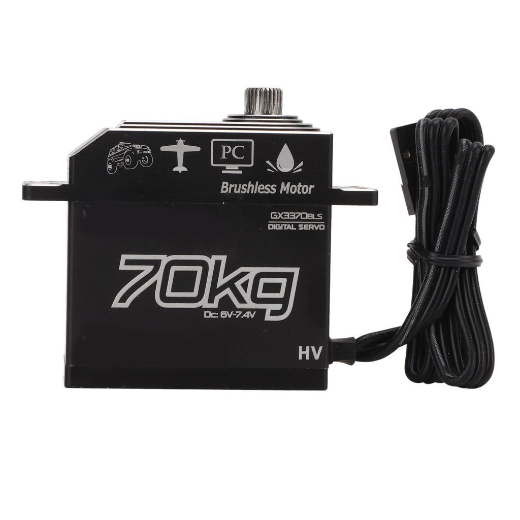 GX3370BLS 70KG Digital Servo for SCX10 1 8 1 10 RC Car IP67 Waterproof Steering Servo