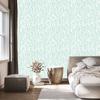 Delicate leaves wallpaper in retro style for living room and bedroom 50x1000