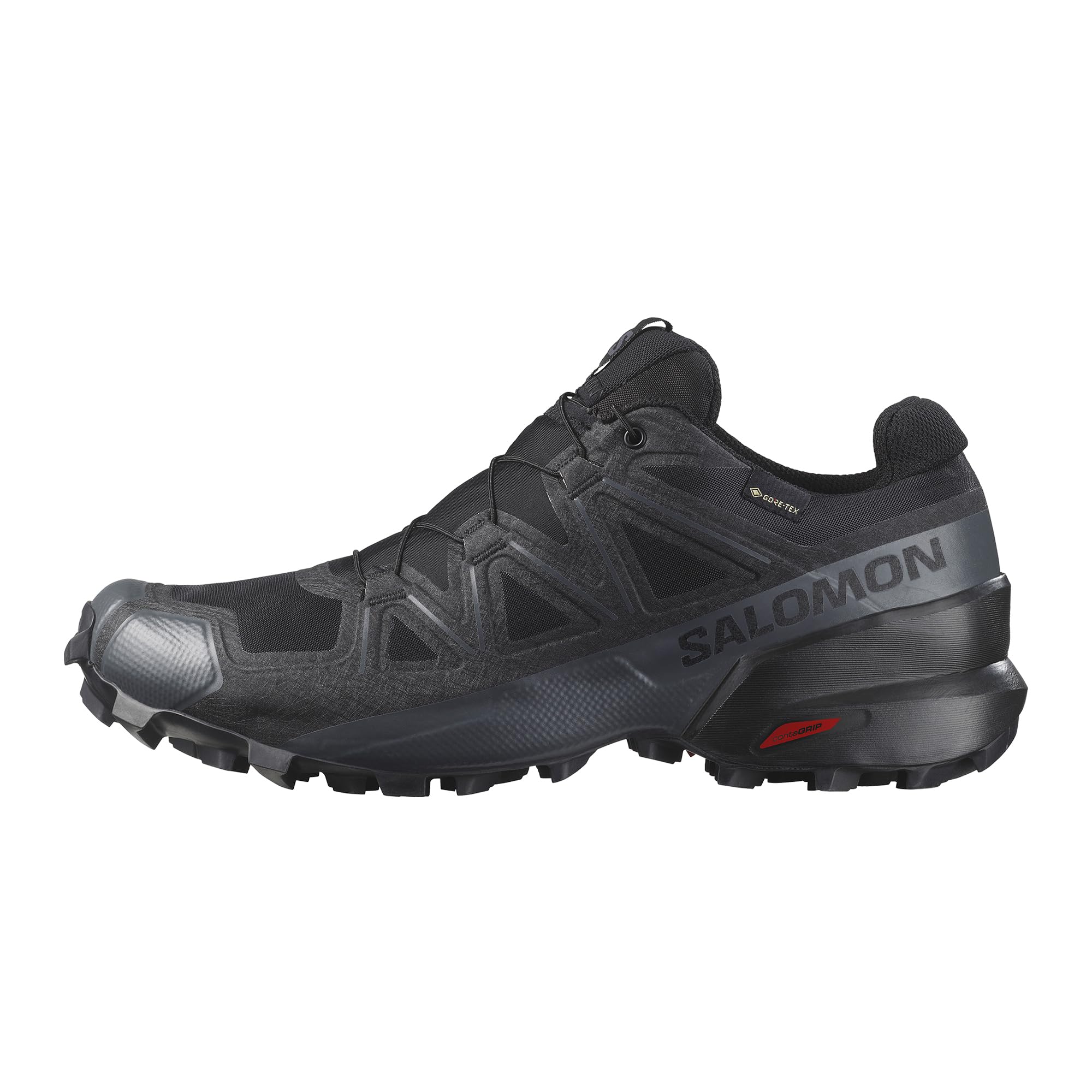 Salomon SPEEDCROSS Ботинки для трейлраннинга Мужские GORE-TEX, Черный/Черный/Фантом, 26.5см