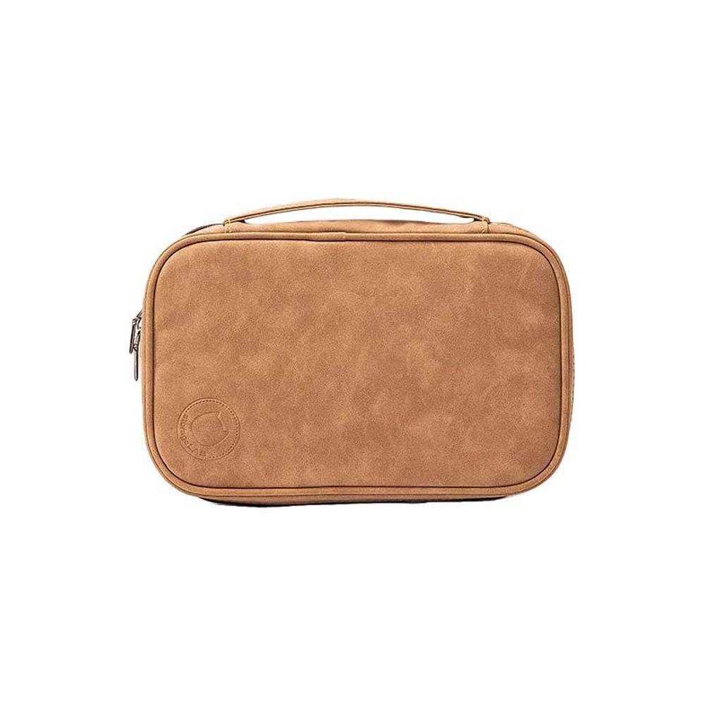 PU Leather Jewelry Storage Bag Multi-functional Jewelry Carrying Case  Travel Use