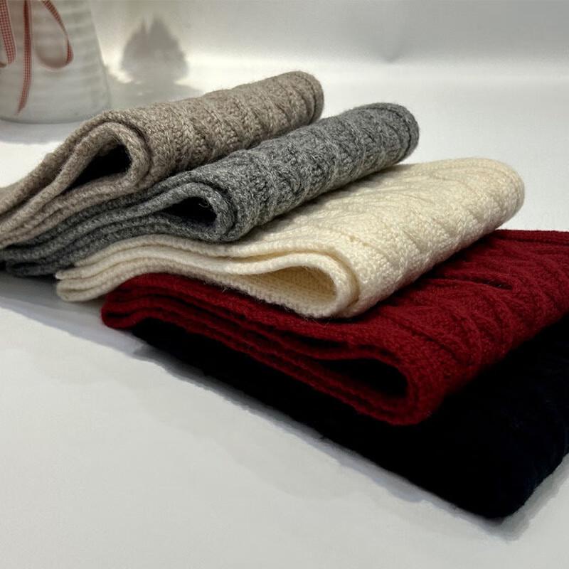 G·TENNA NX-W261 Women's Diamond Pattern Wool Insert Scarf