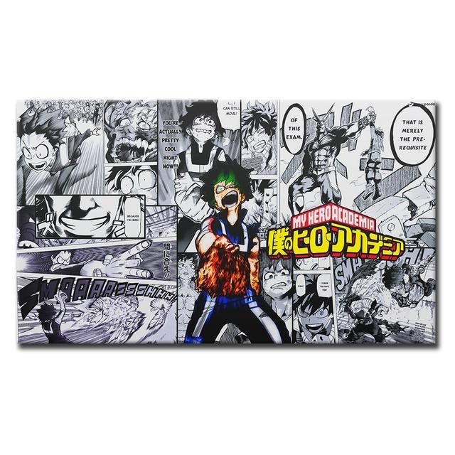 My Heroes Academy Plakáty, Komiks, Nástěnné umění, Olejomalba, Moderní japonská domácí animace