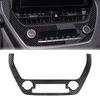 3D Carbon Fiber Style Car Center Console AC Button Cover Trim Sticker Vinyl Fit for Toyota Corolla     2024