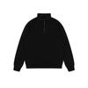 350g Heavyweight Stand Collar Half-Zip Hoodie for Outdoor Sports - Plain Color, High Quality, Spring & Autumn Wear
