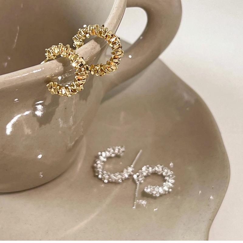 Luxury Silver Earrings: Elegant Studs & Unique Hoops for Women