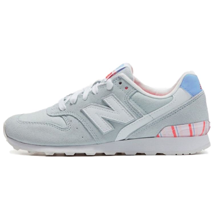 New Balance Nb 996 Retro Comfortable Low Top Casual Running Shoes Women Sneaker Light-Blue WR996OSC