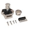 Push Button RV Cabinet Lock Zinc Alloy RV Cabinet Mini Push Button Latch Lock for Other Furniture