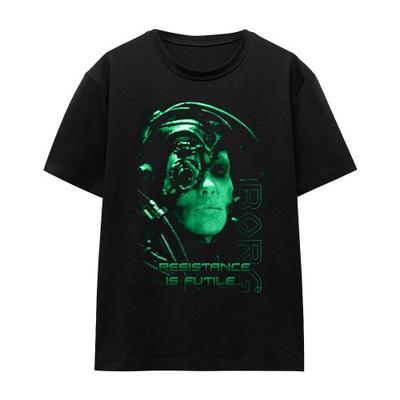 STAR TREK Unisex Adult Resistance is Futile T-Shirt