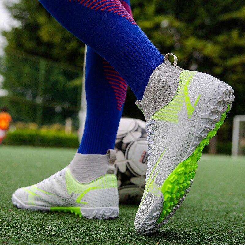 New Ag /Tf Professional Soccer Shoes Men Football Boots Outdoor Sneakers Children Football Training Competition Sports Shoes