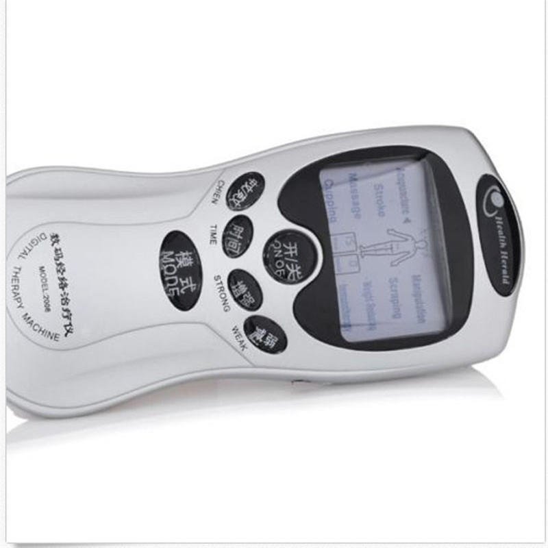 Portable Electrical Muscle Stimulator Digital Meridian Massager Acupuncture Therapy Machine