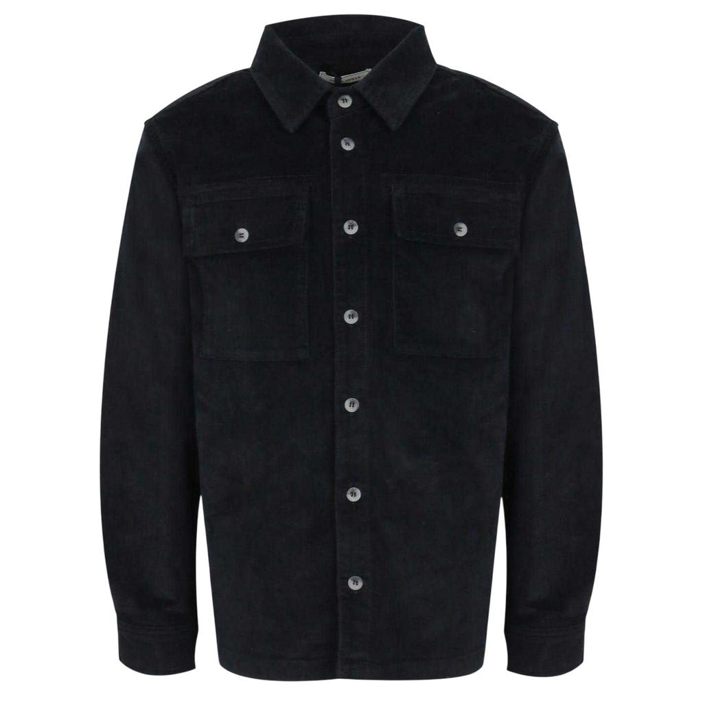 Jack Wills Mens Corduroy Double Pocket Long-Sleeved Shirt
