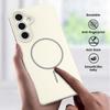 Official Same Model for Samsung S25fe Mobile Phone Case Frosted Fine Circle Magnetic Simple 24ultra Anti-fall Protective Cover
