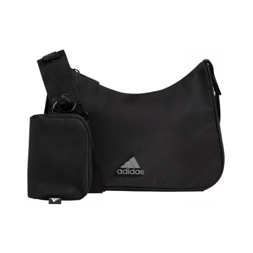 New Adidas Polyamide Combo Bag, Crossbody Bag, Shoulder Bag Women's Black IX7965