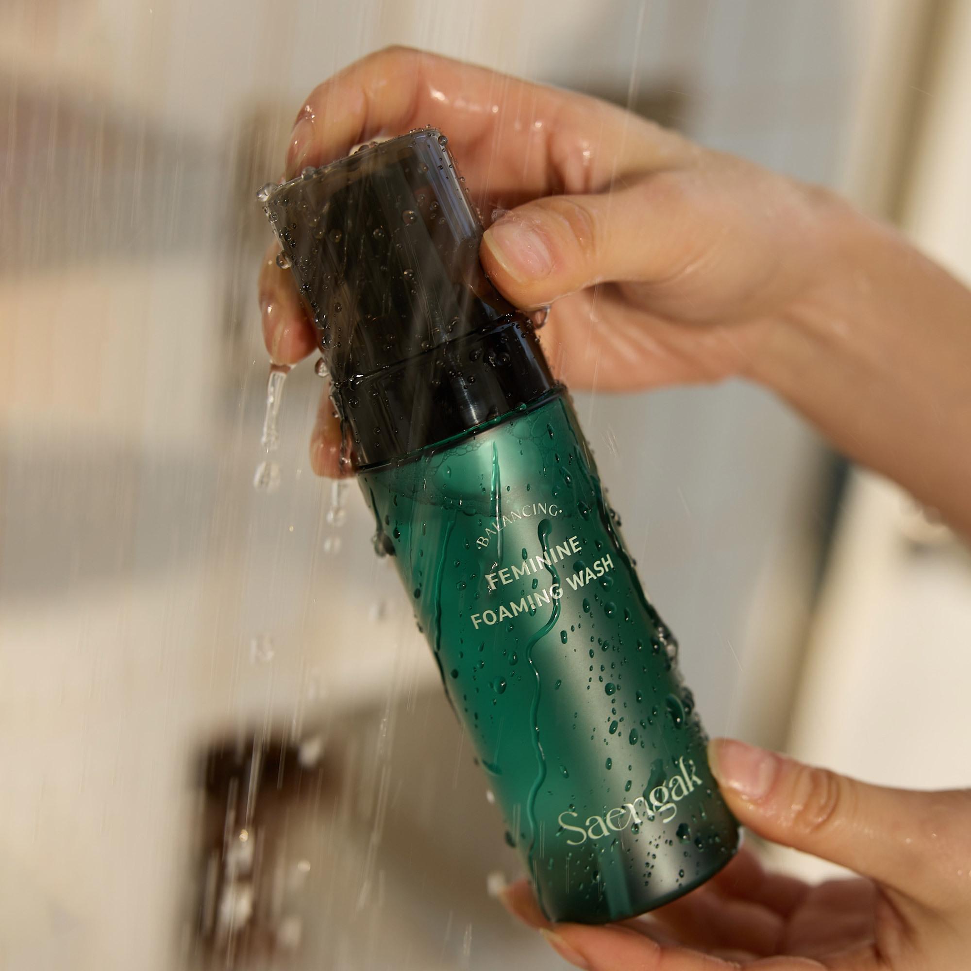 

План продукта для женской гигиены Inner saengak: выберите один из двух типов (взбитая пенка/пенка для умывания) Foaming Wash (160ml + 30ml Foaming)