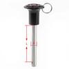 KST111 Quick Release Pin High Quality Ball Lock Pin SUS304 Line Array Safety Pin Push Button Mechanism With Pull Ring