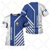 Honduras Vlajka Grafika Unisex Trička Letní Ležérní Streetwear Pánská Móda Dres Chlapec Nadrozměrná Trička Krátký Rukáv Sportovní Oblečení