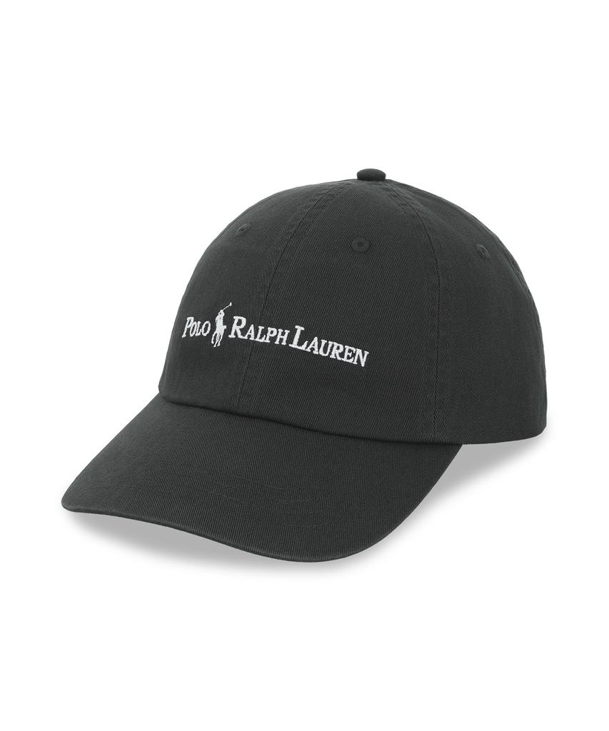POLO RALPH LAUREN Baumwoll-Twill Baseballkappe - Grau