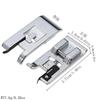 Multifunctional Electric Sewing Machine with Zipper, Binding, and Overlock Presser Foot Attachments