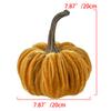 Halloween Pumpkin Plush Throw Pillows Handmade Soft Velvet Pillow Cushion Halloween Decor Ornaments Crafts Holidays Props