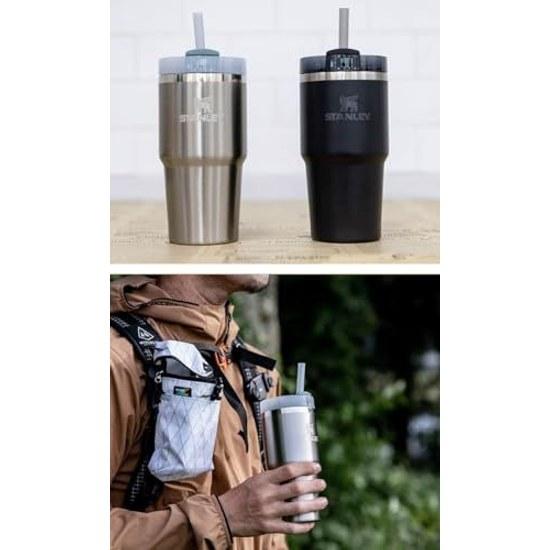 STANLEY H2.0 Vacuum Slim Quencher 0.6L Stainless Steel Straw Tumbler 600ml Insulated Water Bottle Outdoor