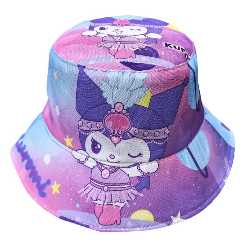 Adorable Anime Children's Fisherman Hats Bucket Hat for Women Men Lightweight Outdoor Travel Fishing Hat