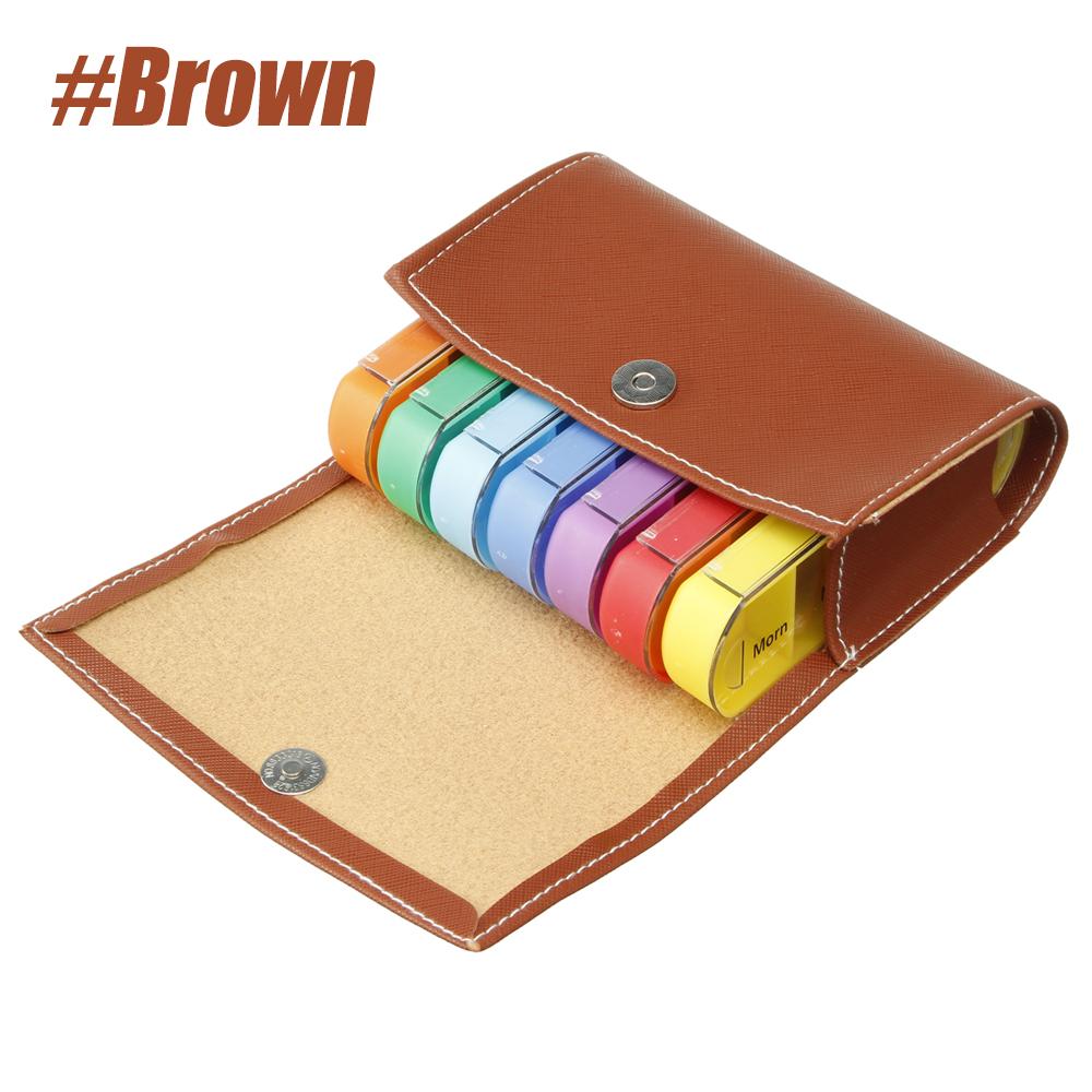 1Pcs Travel Weekly Pills Organizer 7 Day Pill Case Medicine Box 7 Compartments Portable Pill Container