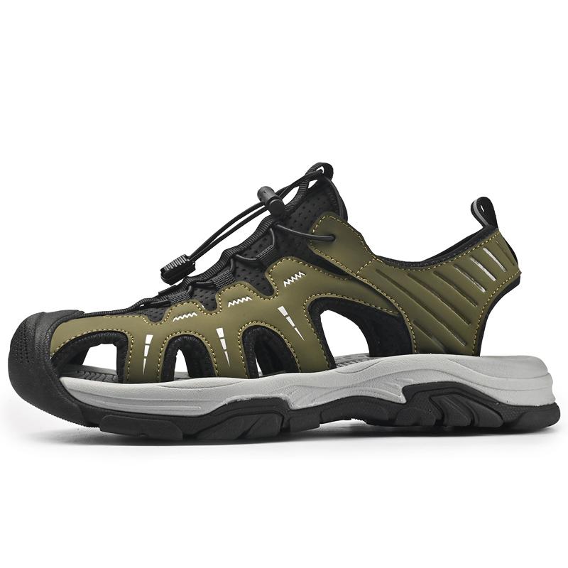 39-46 Echte Leder Herren Sandalen Sommer Herren Strand Sandalen Outdoor Sandalen Für Herren