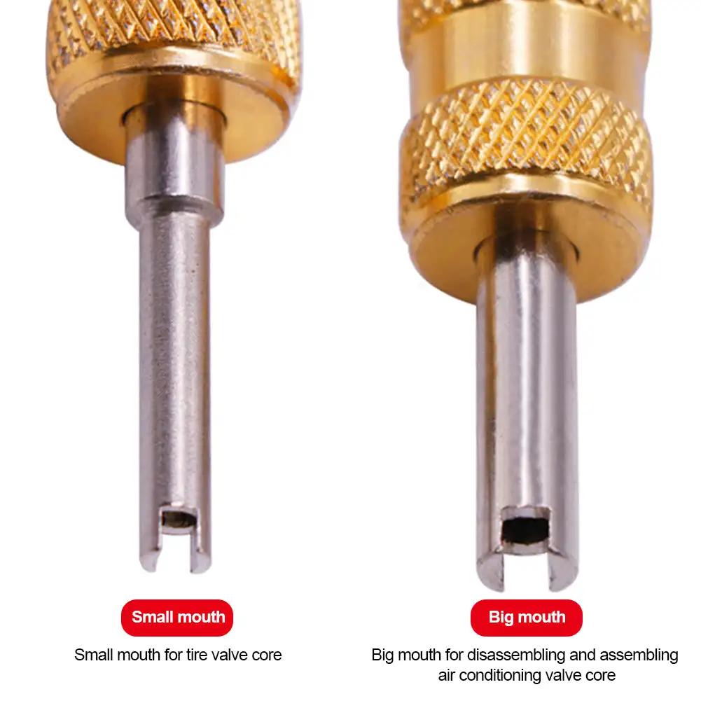 Universal Reifen Ventil Core Vorbauten Entferner Schraubendreher Auto Lkw Fahrrad Rad Reparatur Werkzeug Dual Verwenden Auto Zubehör Reifen Entferner