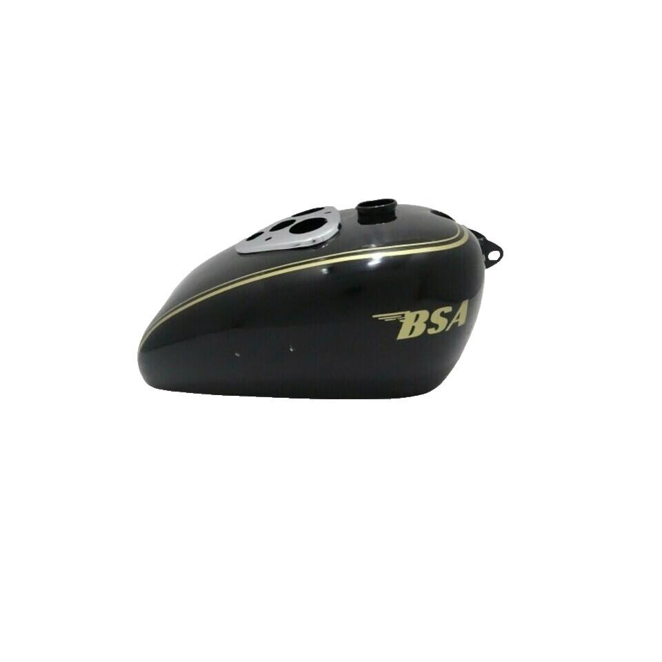 BSA M20/21 DLXM22/M23/24 Black Painted Golden Lining Petrol Tank Steel |Fit For