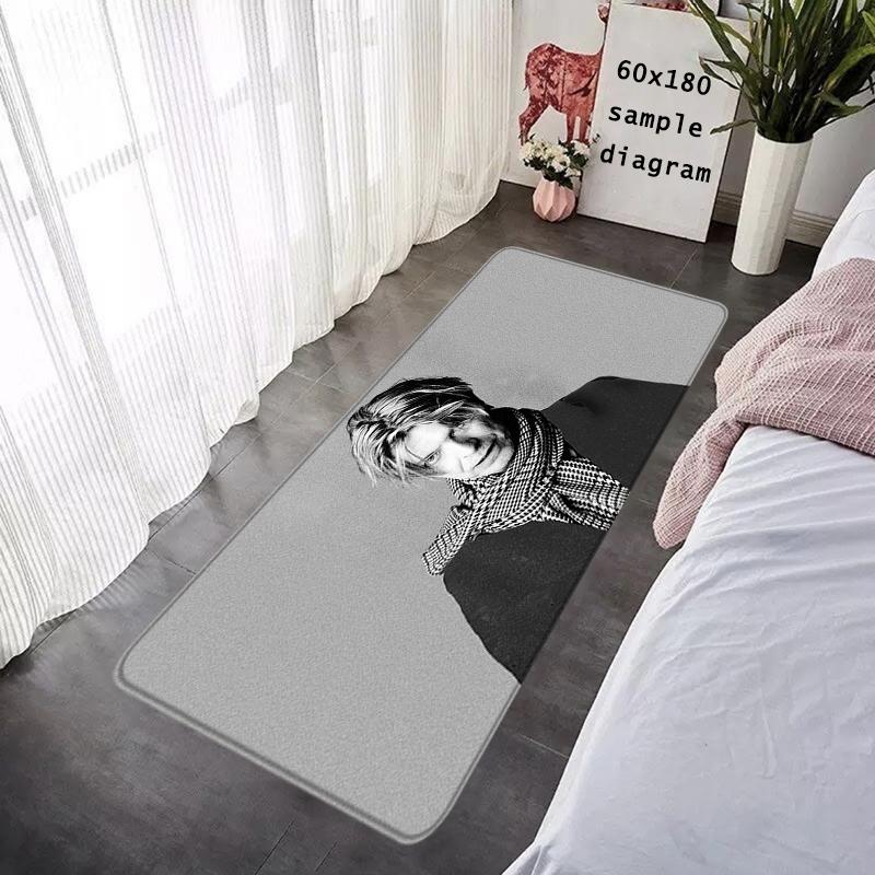 House Entrance Doormat Hallway Carpet David Bowies Living Room Rugs Foot Carpets Bath Rug Floor Mats Non-slip Home Decor