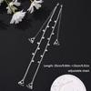 Non-Slip Pearl Bra Straps Sexy Off-the-shoulder Removable Underwear Shoulder Strap Adjustable Decorative Bra Shoulder Belts Tops