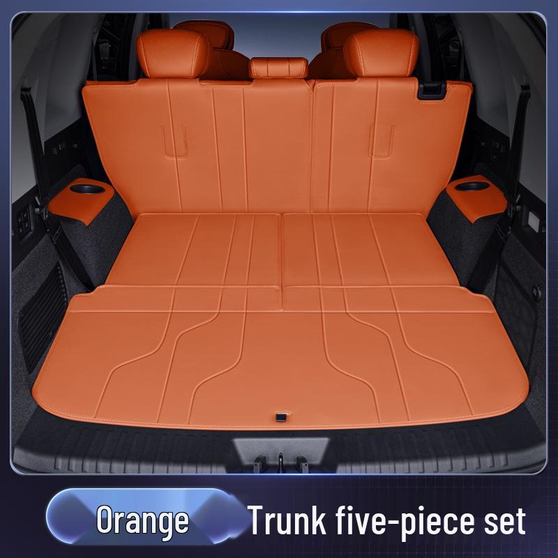 Exeed Lanyue 2026 Trunk Mat: Full Coverage Car Interior Decor for Six/Seven-Seater Models