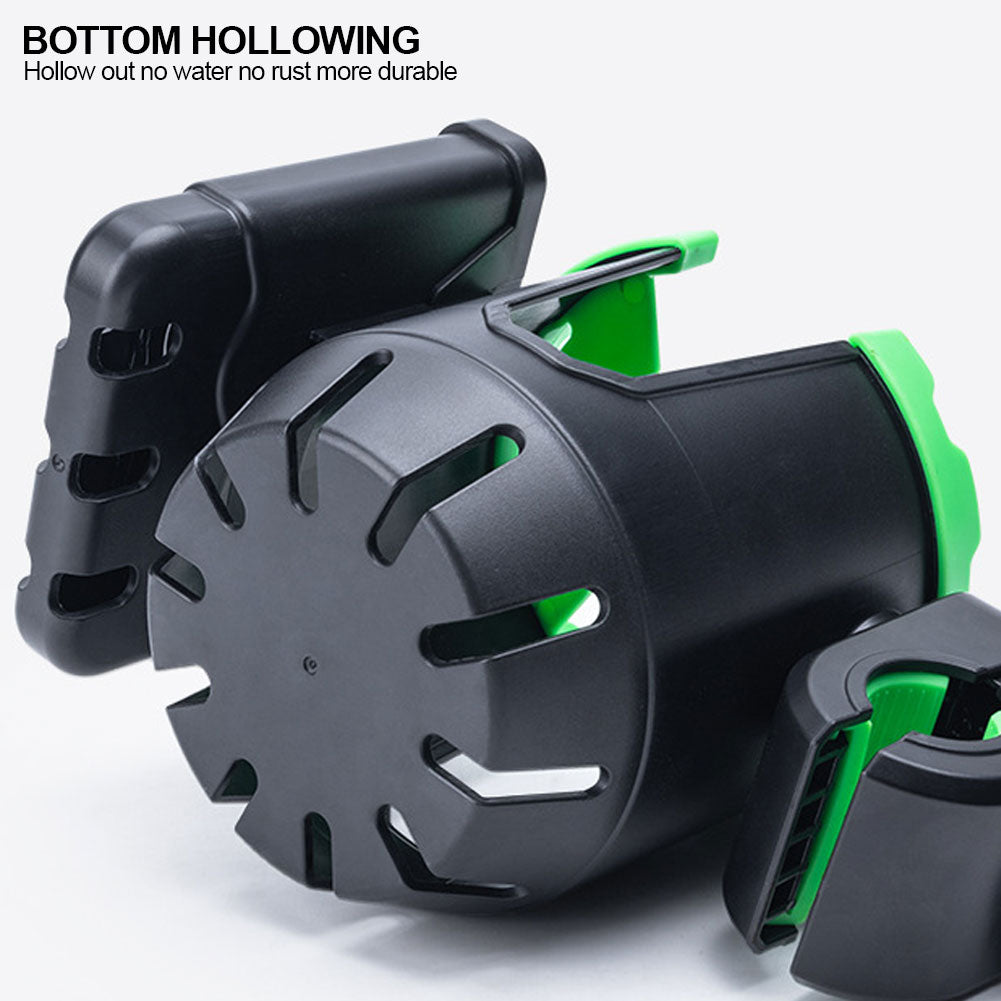 Suport de telefon pentru pahare pentru motociclete 2 în 1 pentru cărucior bicicletă Suport pentru sticle de apă antiderapante cu suport de depozitare pentru telefon